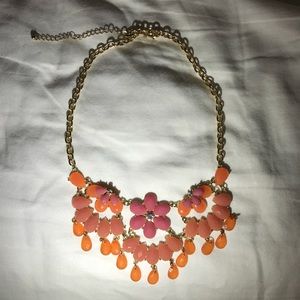 Coral & Pink Necklace